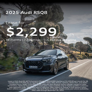 2025 Audi RSQ8 front facing special